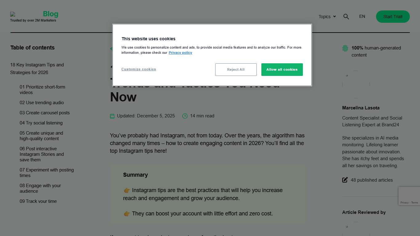 18 Instagram Tips for 2026: Trends and Tactics You Need Now